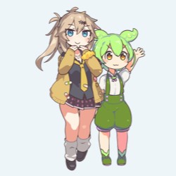 春日部つむぎとずんだもん