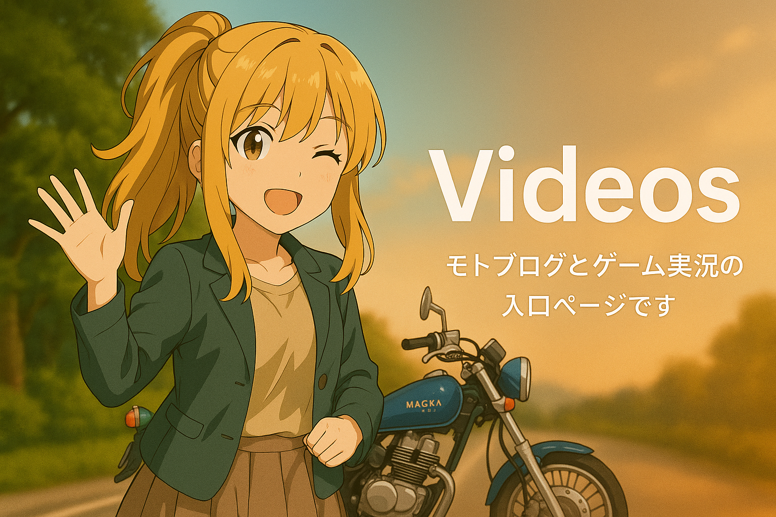 春日部紬とマグナ50の動画入口MV